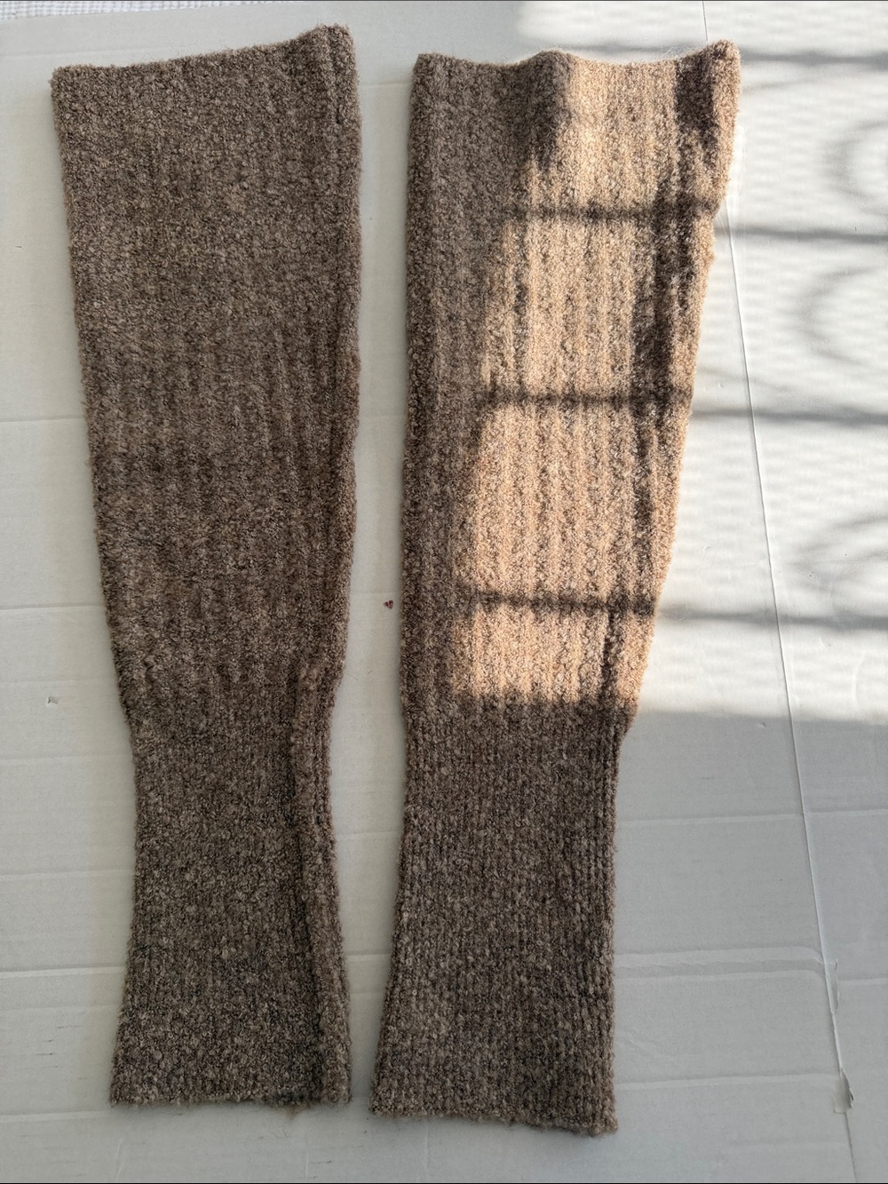 Guizio Danielle leg warmer brown